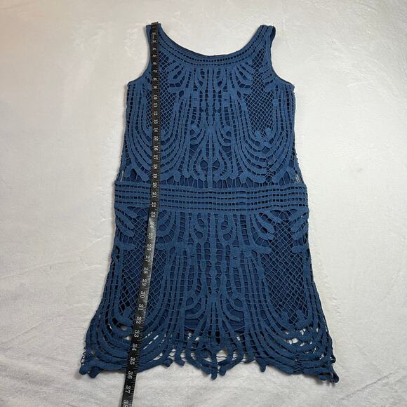 Romeo & Juliet Couture Sleeveless Crochet Mini Dress Size S NEW Party Old Money - Picture 9 of 9